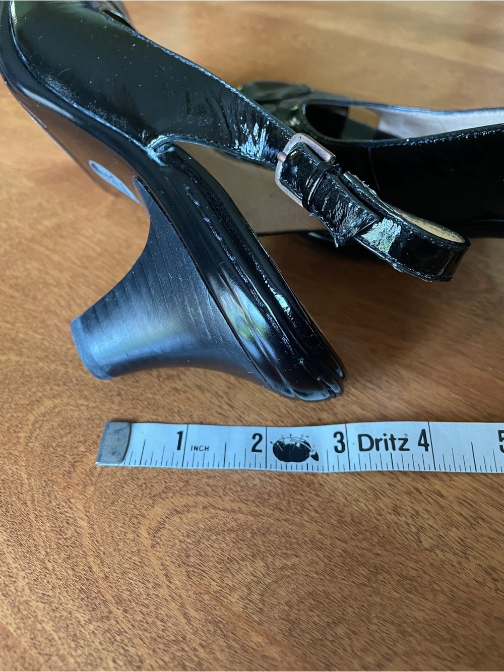Sofft Callan Black Patent Slingback Pumps - Picture 5 of 6